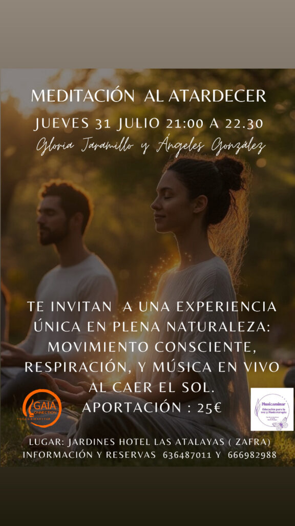 Cartel Taller de Yoga Holístico Rosa - 1